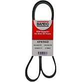 Bando USA 4PK960 OEM Quality Serpentine Belt | Replaces 4K378 12554028 12569346 12576447 MD308925 97713-33340 1K2AA-15-908 5040378 K040378 K040378HD 4K962 4040377 4040378.