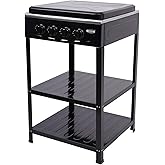 Outdoor 300000 Btu Stove Propane 4 Burner Portable Cooker Bbq Grill Windshelter,Outdoor Camping BBq Stove,For Cooking In The 