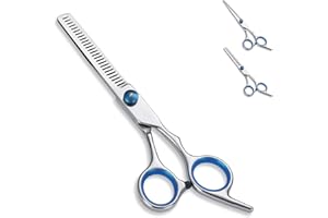 Kyraton Hair Thinning Scissors Cutting Teeth Shears, Thinning Shears For Hair Cutting, Professional Barber Hairdressing Texturizing Scissors, Premium Shears for Hair Cutting For Salon and Home.