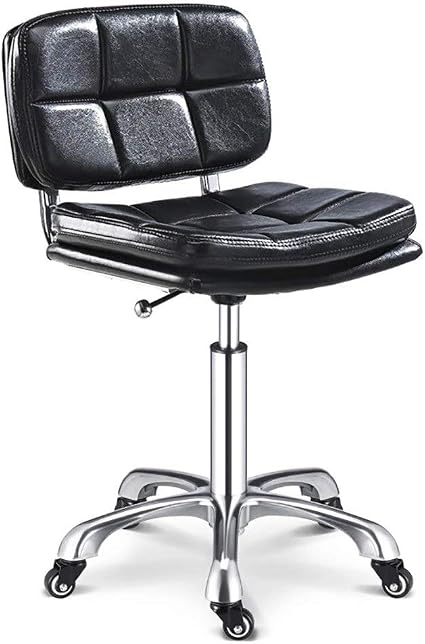 Fauteuil De Bureau Pivotant Sans Accoudoirs Chaise De Bureau Avec Roulettes Cuir Reglable Chaise De Travail Pu President Pivotant Amazon Fr Cuisine Maison
