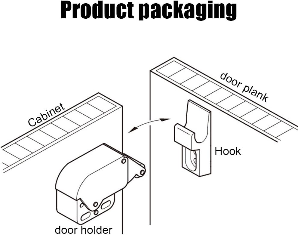 Baumarkt Riegel um die Tür zu öffnen Zyyini Zum Öffnen des Schlosses