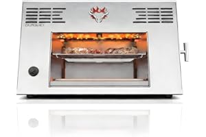 Schwank 1500°F Portable Infrared Grill, Stainless Steel, Propane (LP)