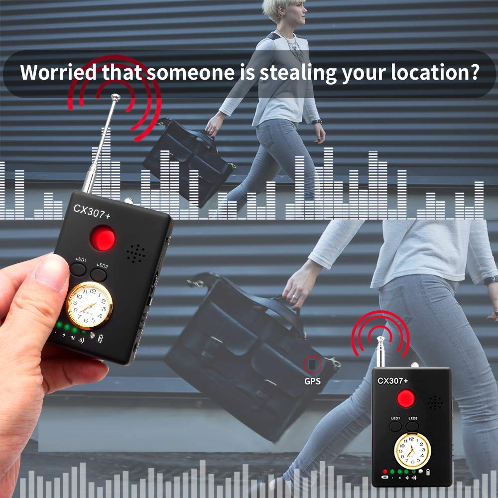 Anti-spy Camera Bug RF Signal Detector [Enhanced Version], Dooreemee