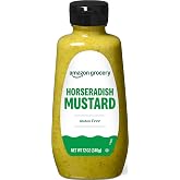 Amazon Grocery, Horseradish Mustard, 12 Oz (Previously Happy Belly, Packaging May Vary)