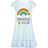 Play Tailor Girls Nightgowns Toddler Pajamas Princess Summer Sleepwear Kids Flying Sleeves Nightdress for Girls