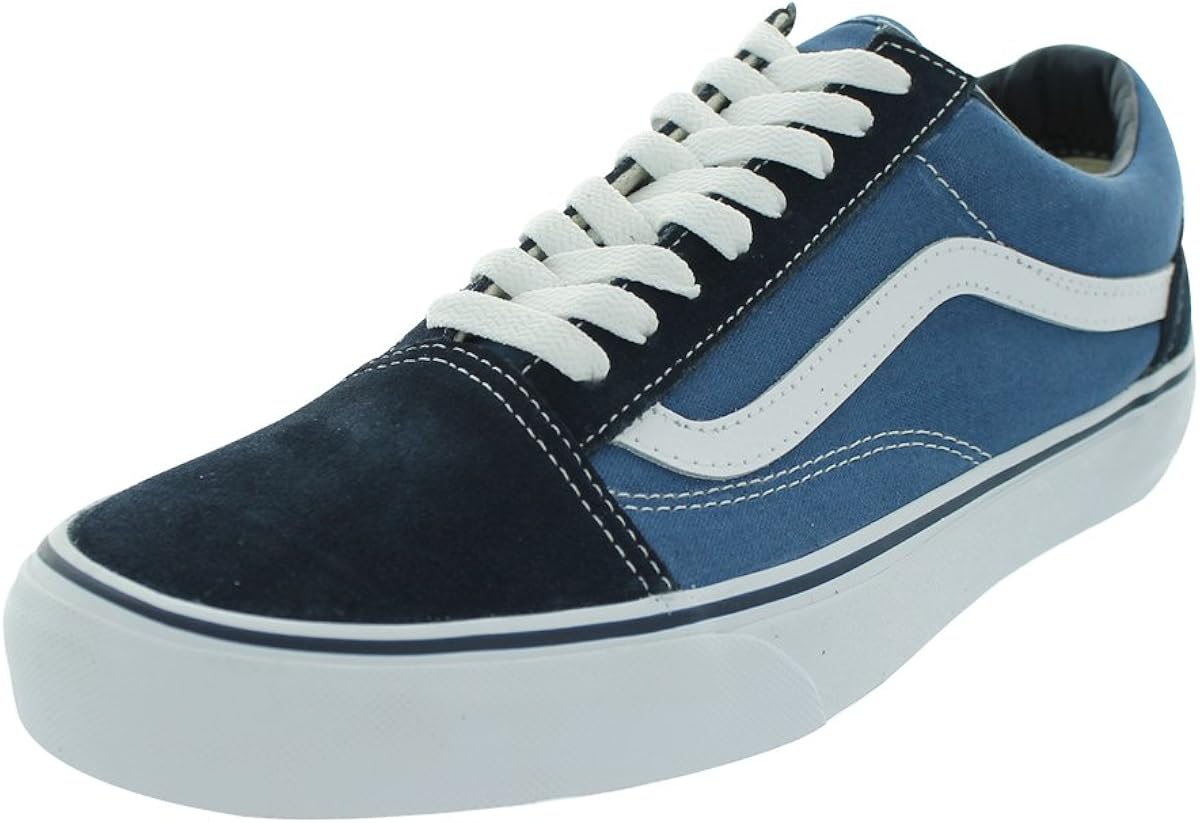 Vans Unisex Adults Old Skool Classic Skate Shoes Navy, 6.5 UK(40 EU