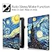 Fintie Folio Case for iPad 4th Generation (2012 Model ), iPad 3rd Generation (2012 Model ), iPad 2 (2011 Model ) 9.7 inch Tablet - Smart Stand Protective Cover with Auto Sleep Wake, Starry Night