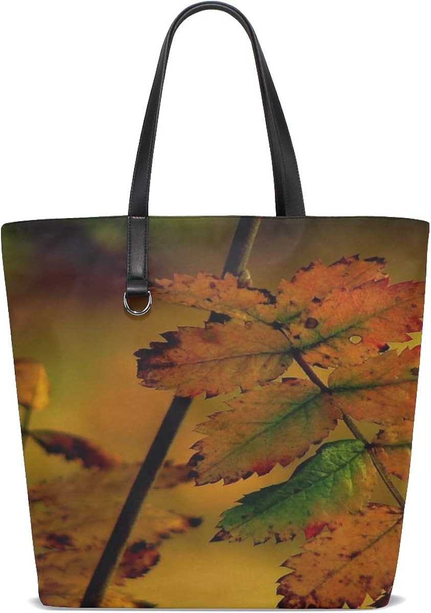 Amazon.com: NQEONR Women Fall Foliage Autumn Colours Colorful Leaves