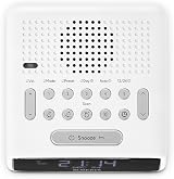 Roberts ORTUSDAB FM DAB DAB+ Digital Clock Radio with Large LCD VA White view 4