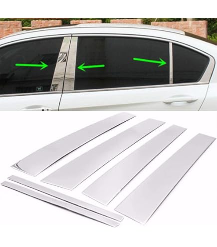 2013-2017 Accord IKON MOTORSPORTS In-Channel Window Visors - 2013-2017 Honda Accord Sedan Rain Guards - Foto 2