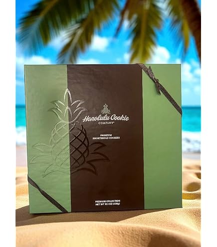 Amazon.com: Honolulu Cookie C. Premium Shortbread Cookies Variety