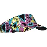 Sports Sun Visor Hats Adjustable Men Women Lightweight Packable Cooling Empty Top Visor Hat for Running, Tennis, Golf