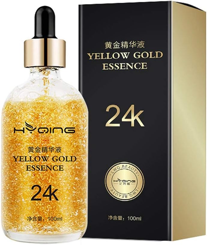 Ardorlove 24k Gold Essence Moisturizing Face Serum Brighten Skin Color Anti-Wrinkle Lighten Fine Lines (100ML)