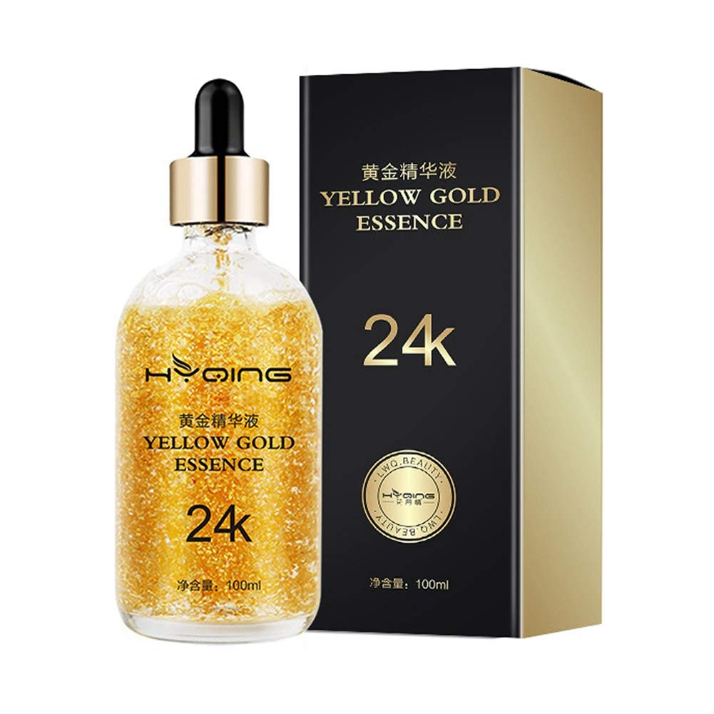 Amazon Com Cutelove Pure 24k Gold Essence Face Serum For Moisturizing And Brighten Skin Anti Wrinkle And Anti Ageing 24k Gold Face Serum Beauty