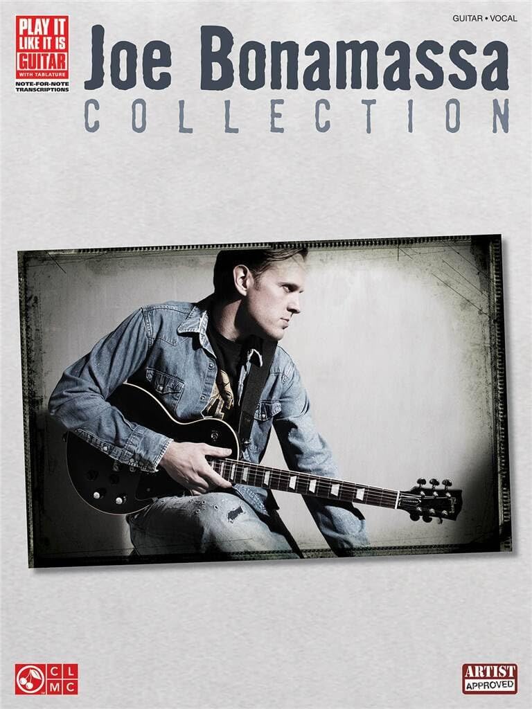 Joe Bonamassa Collection Play It Like It Is Guitar Tab Book