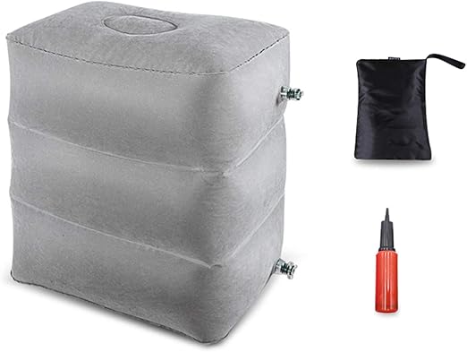 Amazon Com Jietu Travel Foot Rest Pillow Inflatable Foot Rest