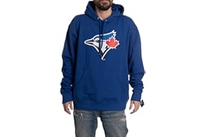 Bulletin Men's MLB Toronto Blue Jays Birdhead Team Logo Pullover Midweight Hoodie – Officially Licensed Fleece Sweatshirt