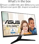 ASUS VY279HGE 27-inch FHD IPS Gaming Monitor 144Hz 1ms FreeSync Eye Care view 7