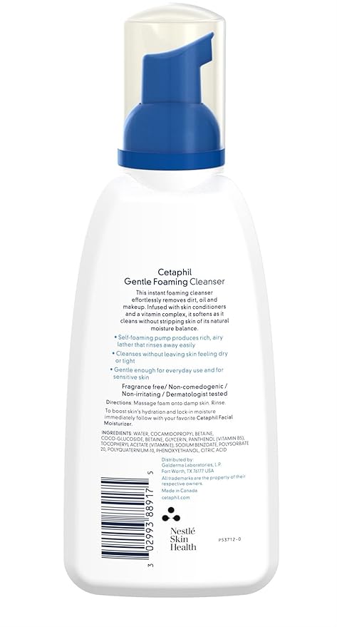 cetaphil gentle foaming cleanser