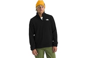 The North Face mens Glacier Fleece Quarter Zip Jacket