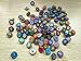 Soleebee BL001 Mixed Random 18mm Aluminum Glass Insight Guides Snap Button Jewelry Charms DIY Accessories (Pack of 20)