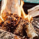 Topline Woodies Firelighters 2kg Natural FSC Wood Wool Easy Light BBQ Pizza view 6