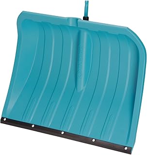 Gardena combisystem-Schneeschieber KST 50: Schneeschaufel, abriebfeste Kunststoffkante, leichtes Kunststoffblatt, bis -40°C kälteschlagfest, Arbeitsbreite 50 cm (3241-20)