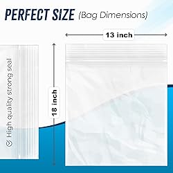 100 Grip Seal Bags *CHOOSE YOUR SIZE*| Strong