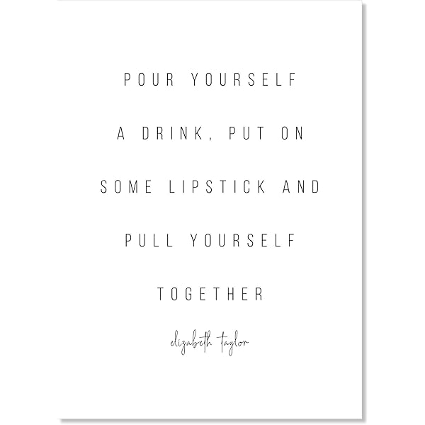 put on lipstick quote