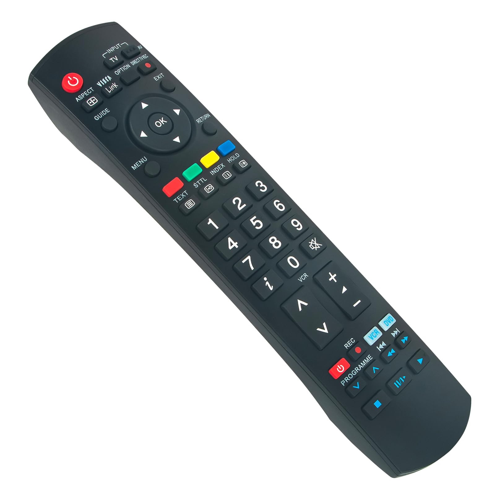EUR7737Z50 Replacement Remote Control -VINABTY-fit for Panasonic TV Remote Control TH-42PX70E TH-37PV70PA TH-37PX70E TH-5OPV70PA TH-50PX70 TH-42PV70PA TH-42PX70EA TH-50PX7OE