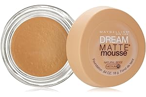 Maybelline New York Dream Matte Mousse Foundation, Natural Beige, 0.64 oz.