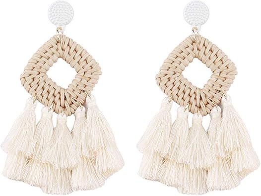 Bohemia Tassel Earrings Statement 