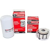 Motorcraft Oil and Fuel Filter Replacement Kit - Includes FL1995A and FD4596 Filters - Compatible with 1998-2003 Ford Models with 7.3L V8 Powerstroke Diesel Engines