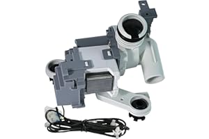 Atdsetr DC97-19289F Washer Drain Pump Assembly Compatible with Samsung Washing Machine, Replaces for DC97-19289B,DC97-19289A,DC97-17349B,DC97-17366J,DC97-17366A,P6806651,PS12592631,Px3516-01