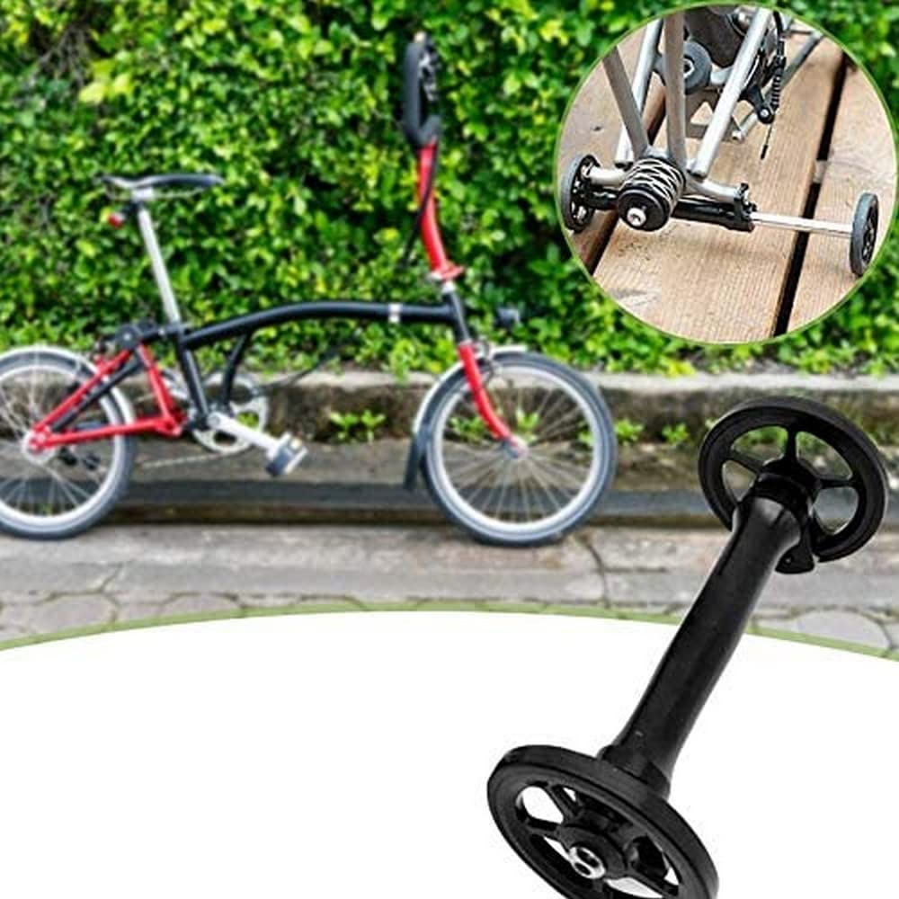 Eazy Wheels Extender for BROMPTON Folding Bicycle Easy Wheels Extension (EXTENDER ONLY (NO WHEELS))
