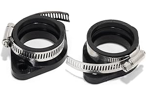SFriding 33 34 35 mm Intake Carb Boots for Yamaha Banshee 350 YFZ350 1987-2006, Fit for Keihin and Mikuni Carburetors, Carb Carburetor Intake Manifolds Boots