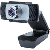 Bocodow 1080p Hd Webcam with Microphone, Wide Angle USB Computer Camera for Pc Mac Laptop, Plug and Play