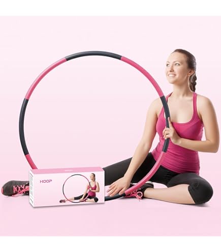 Weighted Hula Hoop Fitness Exercise Hula Hoop Rattan Hoola Hoop Kids