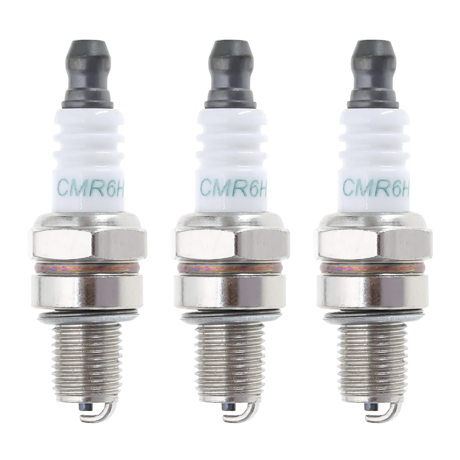 OTOTEC 3PCS CMR6H Spark Plug Compatible with Stihl FS90 FS100 FS110 FS90R FS100R FS110R Trimmer Replacement Parts Garden Tool Accessories
