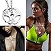 Pendant Necklace For Men Women Stainless Steel Gym Sports Fitness Barbell Weight Plate Dumbbell Chain