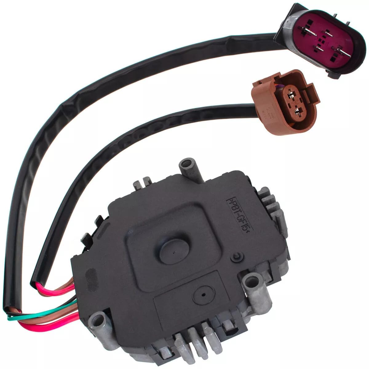 Photo 1 of 1K0959455 Engine Radiator Cooling Fan Control Module for Audi A3 TT for VW (Volkswagen) Beetle Tiguan CC GTI Golf Jetta Passat 2004-2015, Replace 1K0959455FJ 1K0959455FR