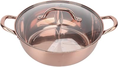 Jenngaoo Yin Yang Hot Pot 30.3cm Stainless Steel Separate Mandarin Duck Pot