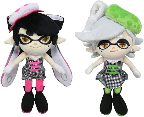 Amazon スプラトゥーン ぬいぐるみ シオカラーズ アオリ ホタル S ２種セット 高さ23cm スプラトゥーン All Star Collection ぬいぐるみ おもちゃ