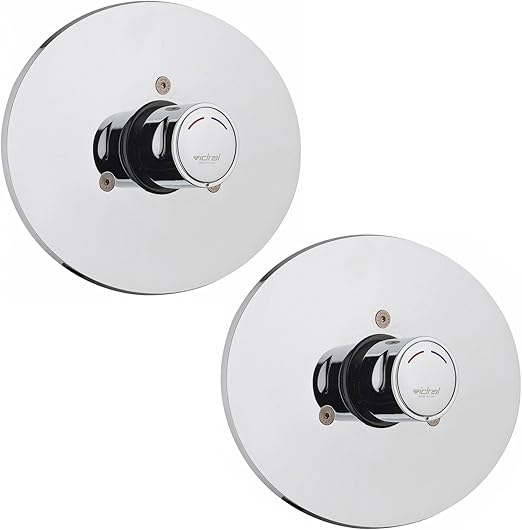 2 x Automatic Automatic 36265000 SelfClosing FlushMounting Shower