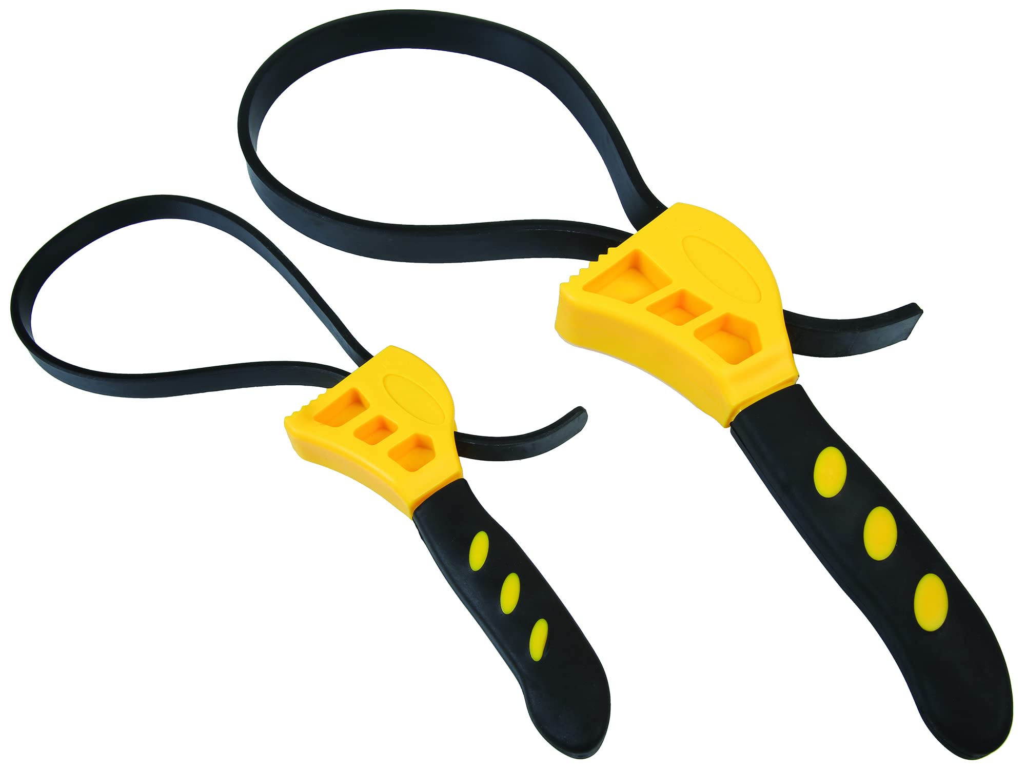 Duratool D00070 Strap Wrench Set, 2 Piece