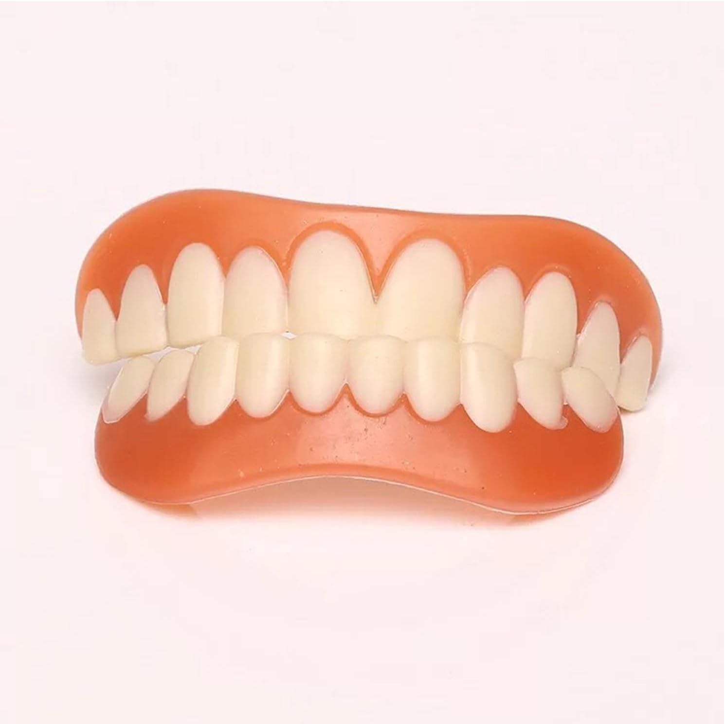 Kantion Cosmetic Veneers Snap on Smile Teeth,Karing Veneers with[Easy to Set][Natural Shade],Snap Veneers Teeth for Women Man