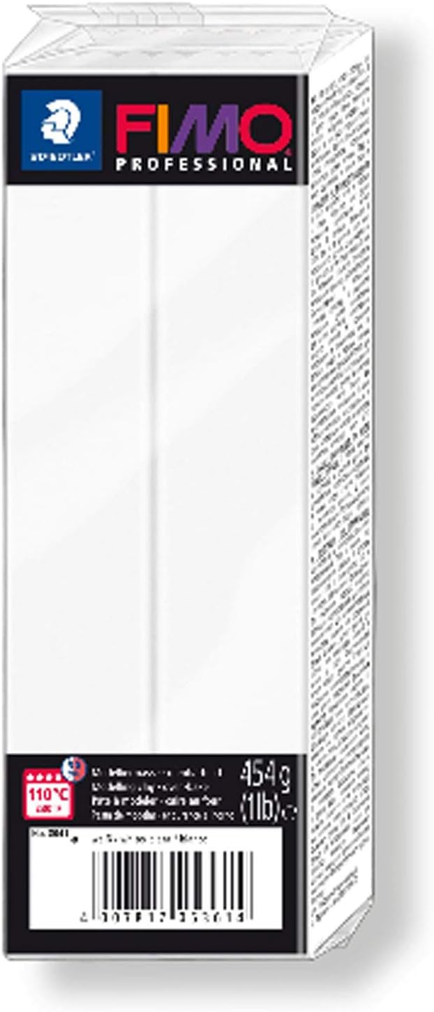 FIMO Professional Modelling Clay 454g - White