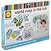 ALEX Bath World Map in the Tub