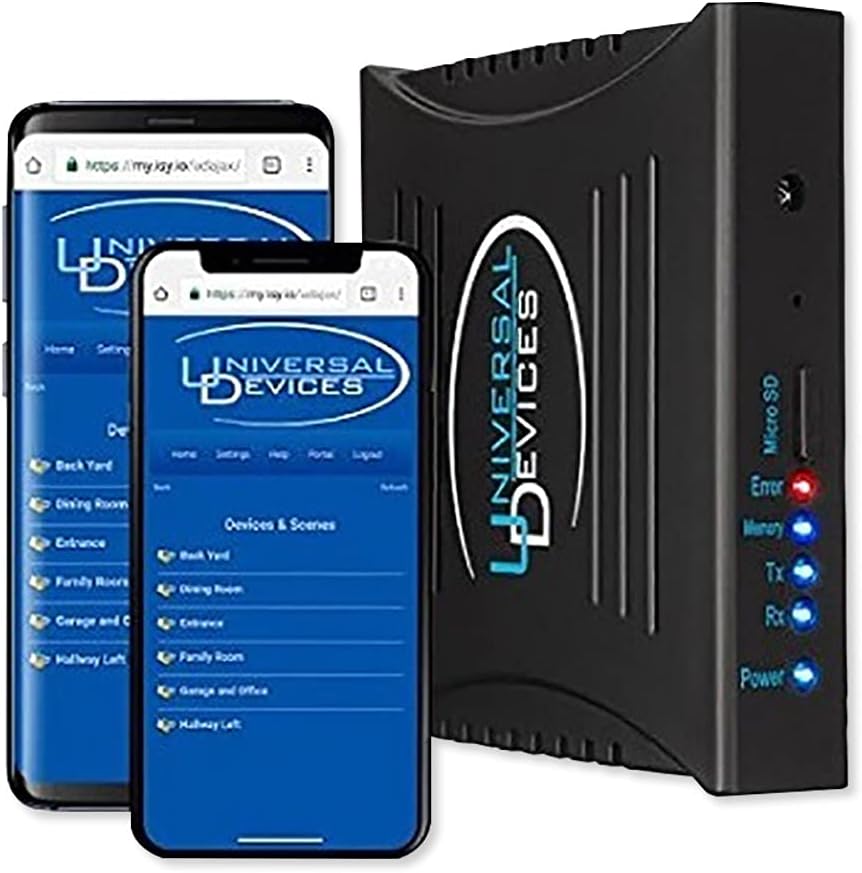 UD ISY994i ZW+/IR PRO: Z-Wave Plus Certified/INSTEON/IR/X10 Home Automation Controller - Compatible with Alexa/Google Home … - - 