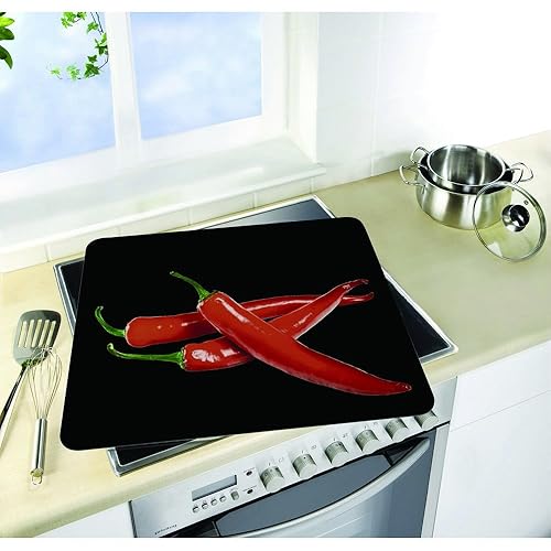 Wenko Brooklyn Bridge 2712920100 Glass Ceramic Hob Cover Chopping Board